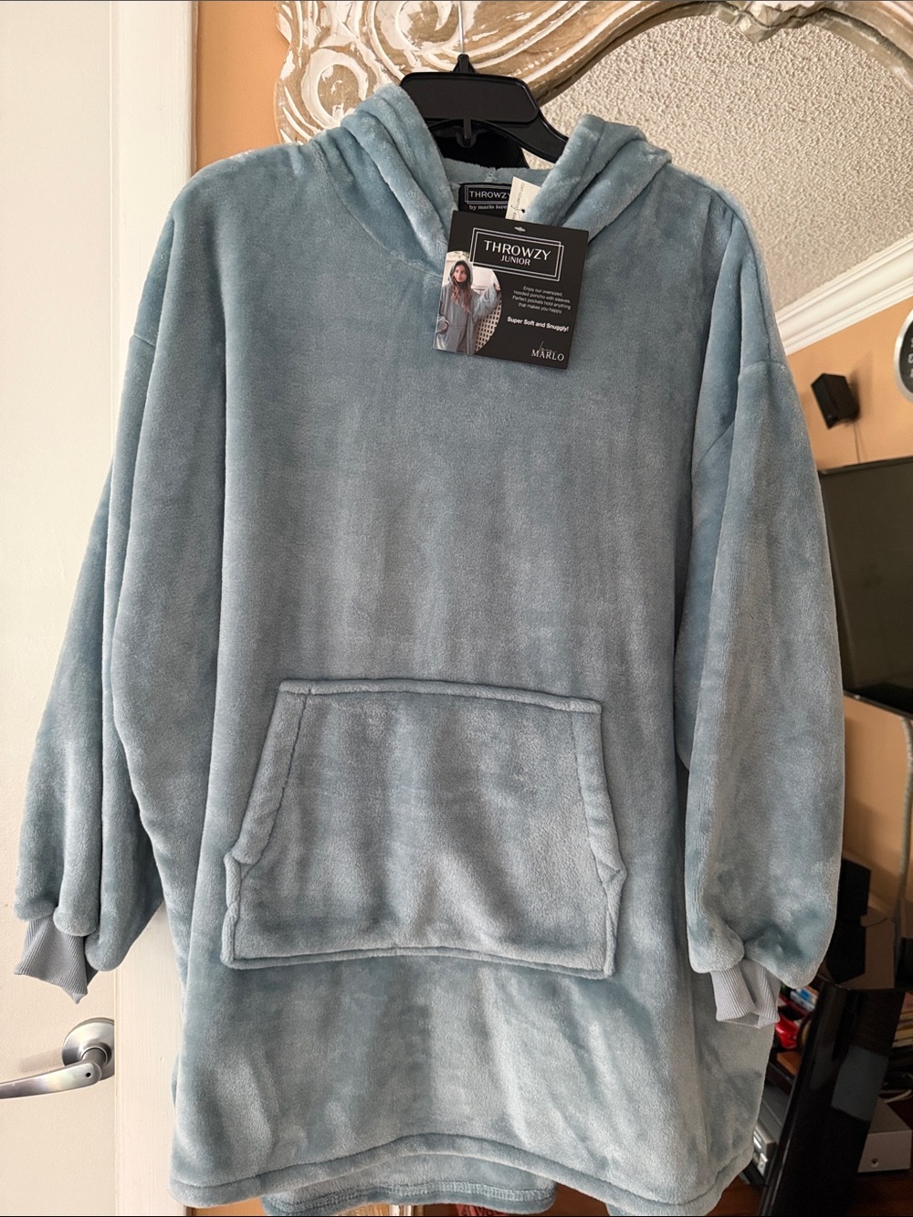Throwzy Plush Oversized Hoodie